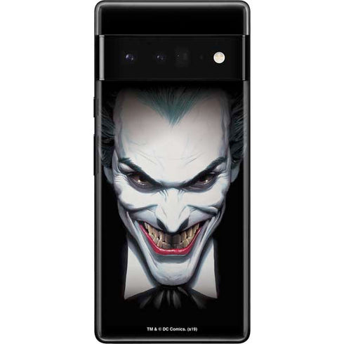 DC Comics The Joker Portrait by Alex Ross Google Pixel 6 Pro Skin